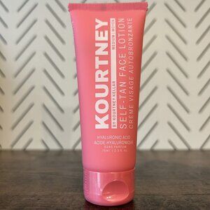 NEW Kourtney Kellar Self Tan Face Lotion Fragrance Free Tanning Medium Vegan